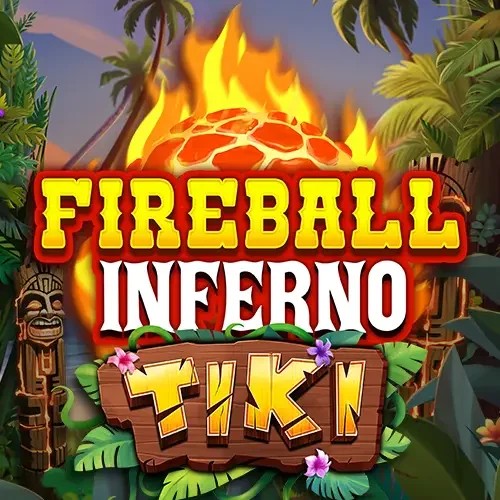 Fireball Inferno Tiki by NetEnt, showcased at betistaa-hu.com – game logo