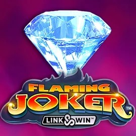 Flaming Joker Link and Win logo – Slots by Barstruck at Betista Casino