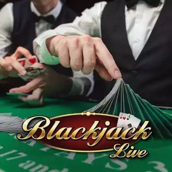 Live Blackjack game by Evolution – logo hosted on Betista Casino
