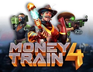Slots logo of Money Train 4 from Relax Gaming at Betista Casino