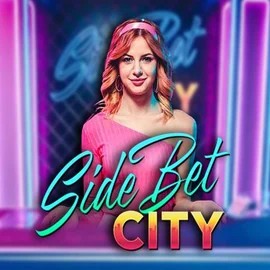 Side Bet City online game logo by Evolution on betistaa-hu.com